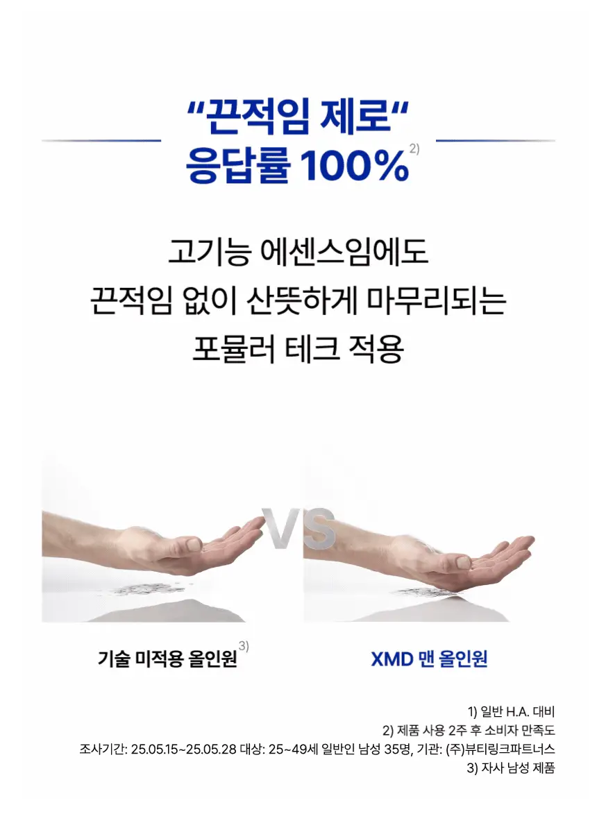 [맨PDRN]아이오페 XMD 클리니컬 리커버리 올인원 포맨 기획 120g(+30g) 상세페이지 6